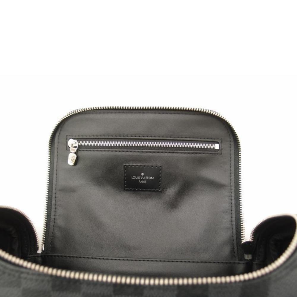 Louis Vuitton Canvas Clutch Graphite Toiletry Damier Pouch - Picture 6 of 6
